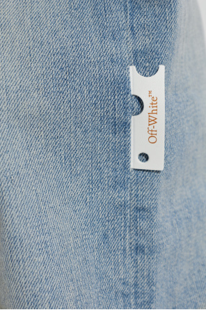 Off-White Vaqueros de corte recto
