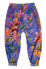 Zimmermann Kids Trousers with floral motif