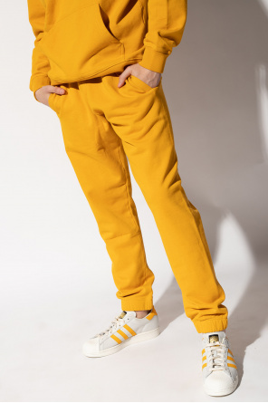 GANNI check belted shorts Sweatpants with logo