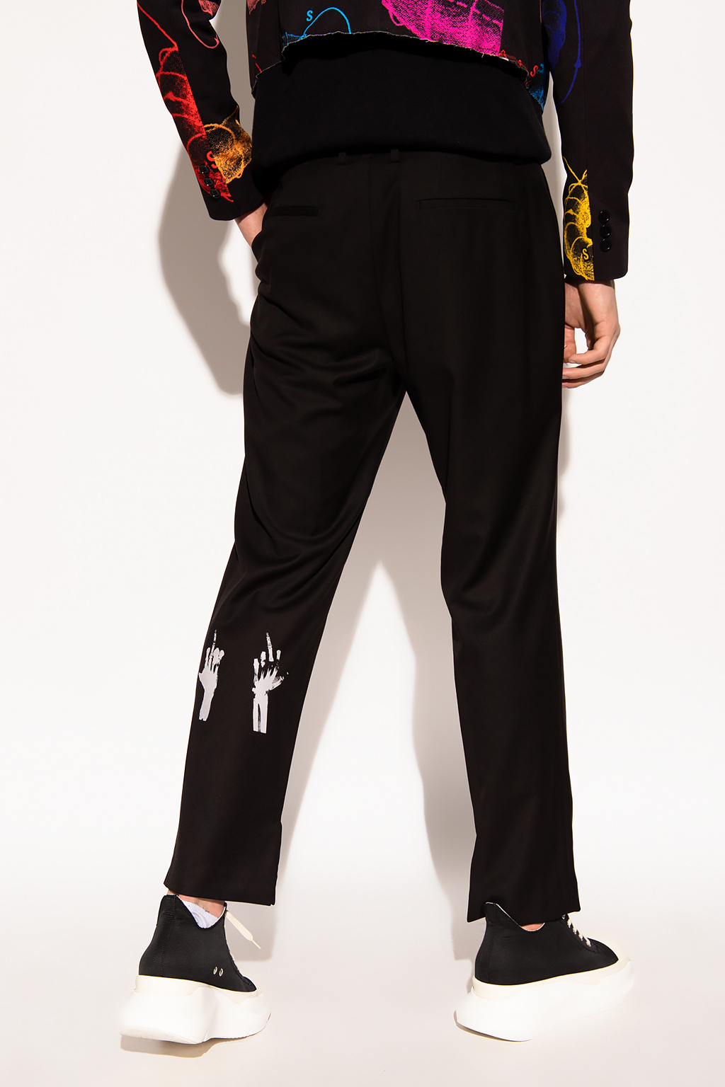 MSFTSrep waisted trousers with logo