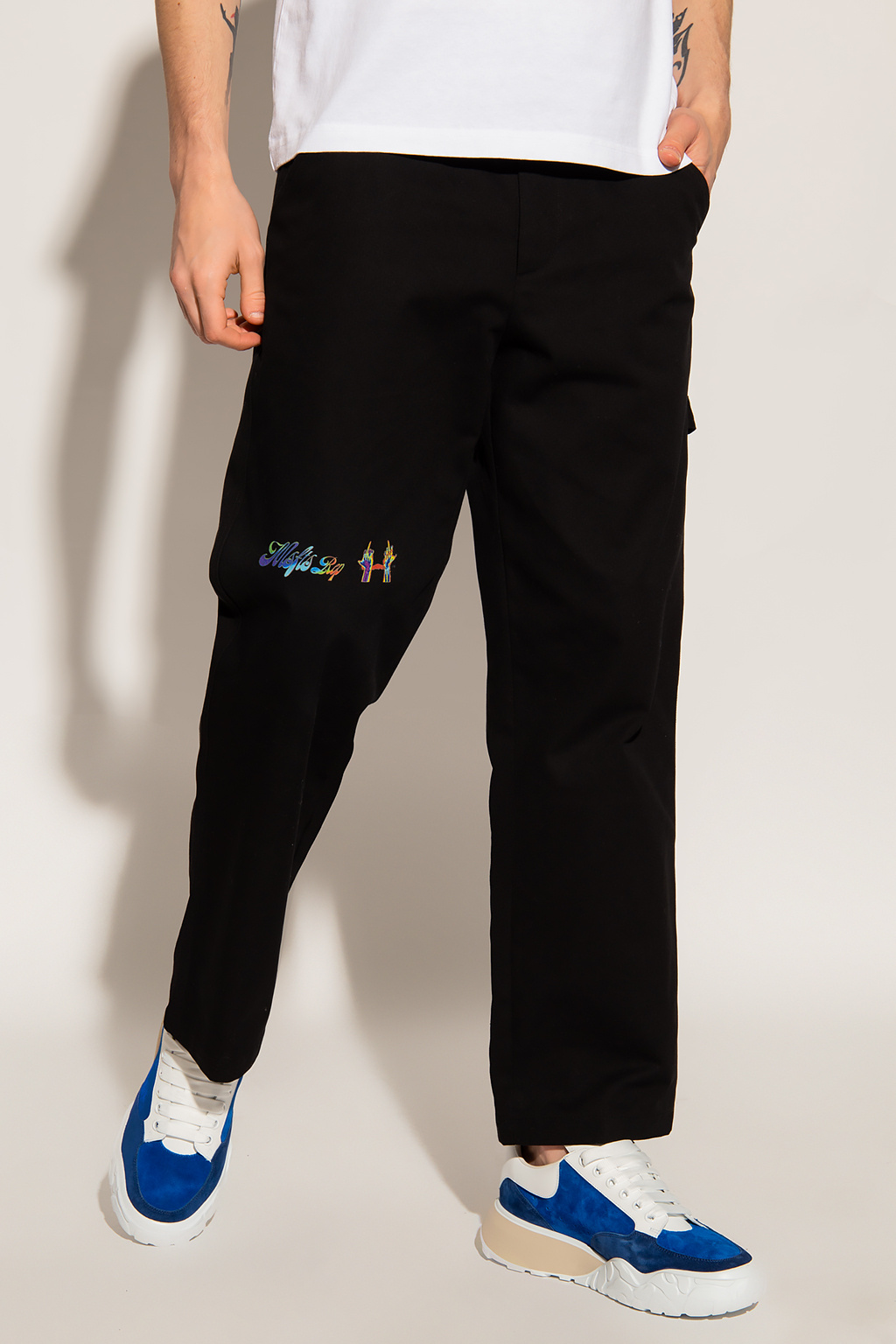 MSFTSrep trousers detail with logo