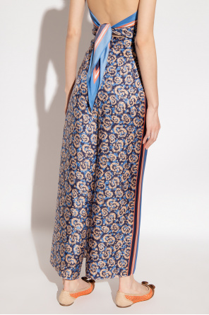 FERRAGAMO Silk sarong trousers