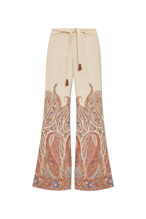 Printed trousers