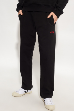 424 Pants with elasticised waist and drawstring