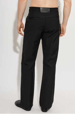 Courrèges Pants with embroidered logo
