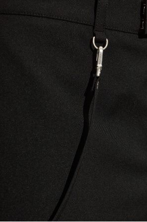 Courrèges Pants with embroidered logo