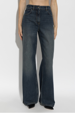 Courrèges Jeans de perna larga