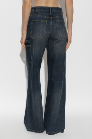 Courrèges Jeans de perna larga