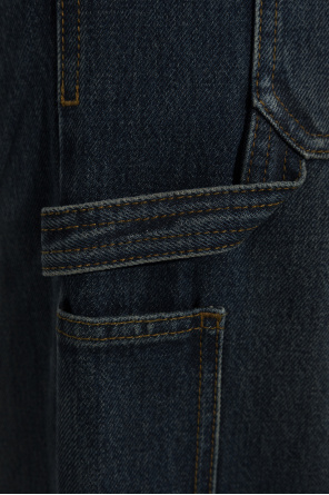 Courrèges Jeans de perna larga