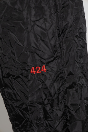 424 Trousers with logo