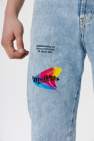 MSFTSrep light blue Printed jeans
