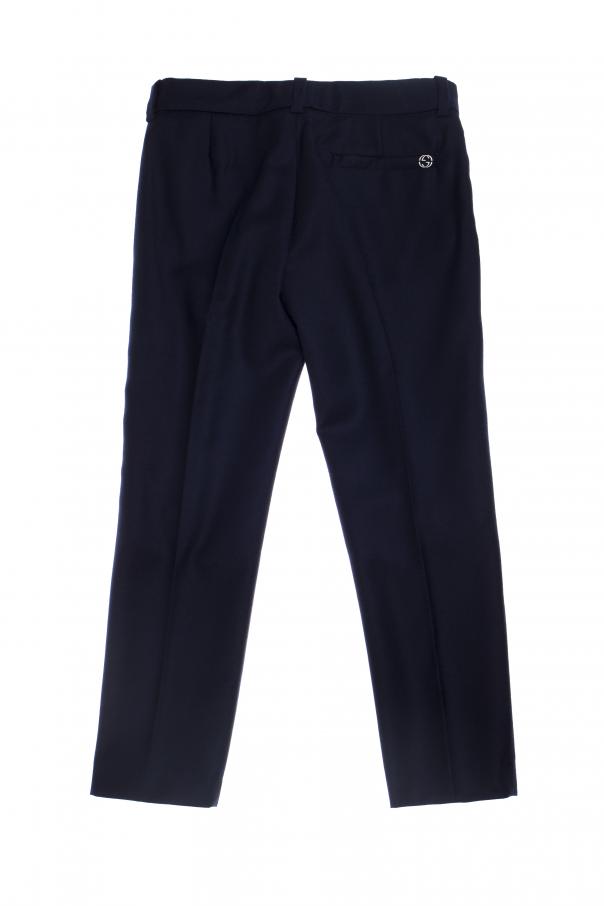 Gucci Kids Formal Creased Trousers