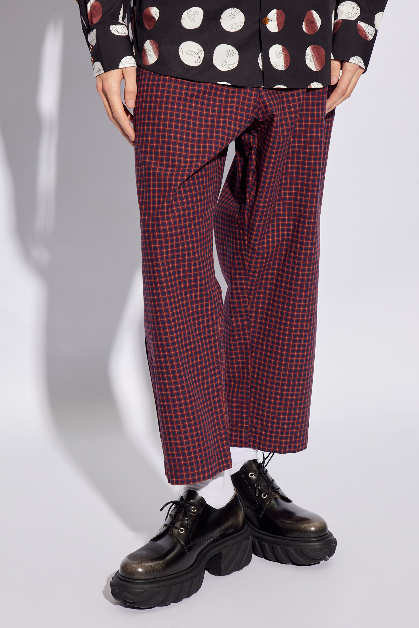 Vivienne Westwood ‘Alien’ checked trousers