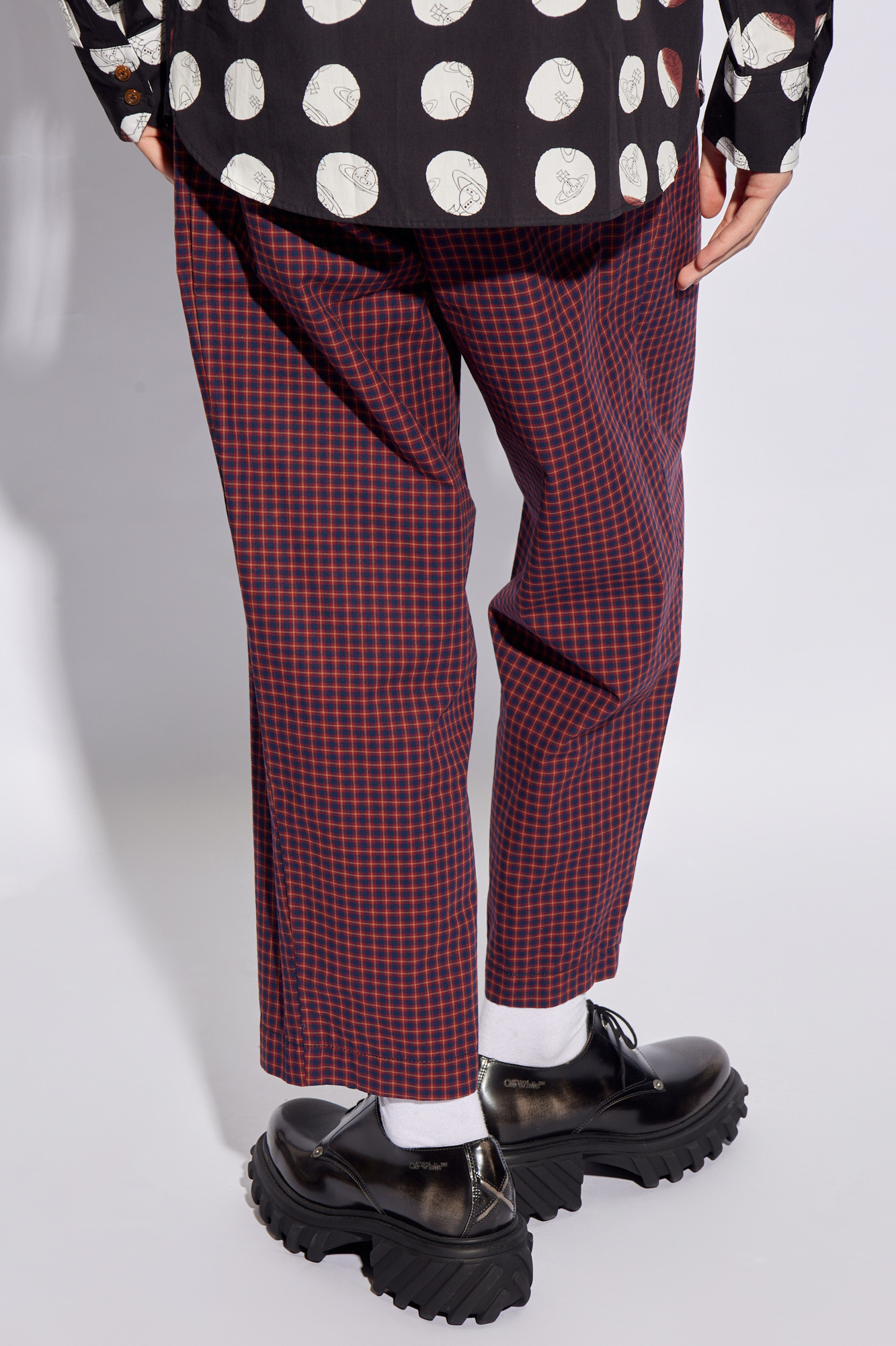 Vivienne Westwood ‘Alien’ checked trousers