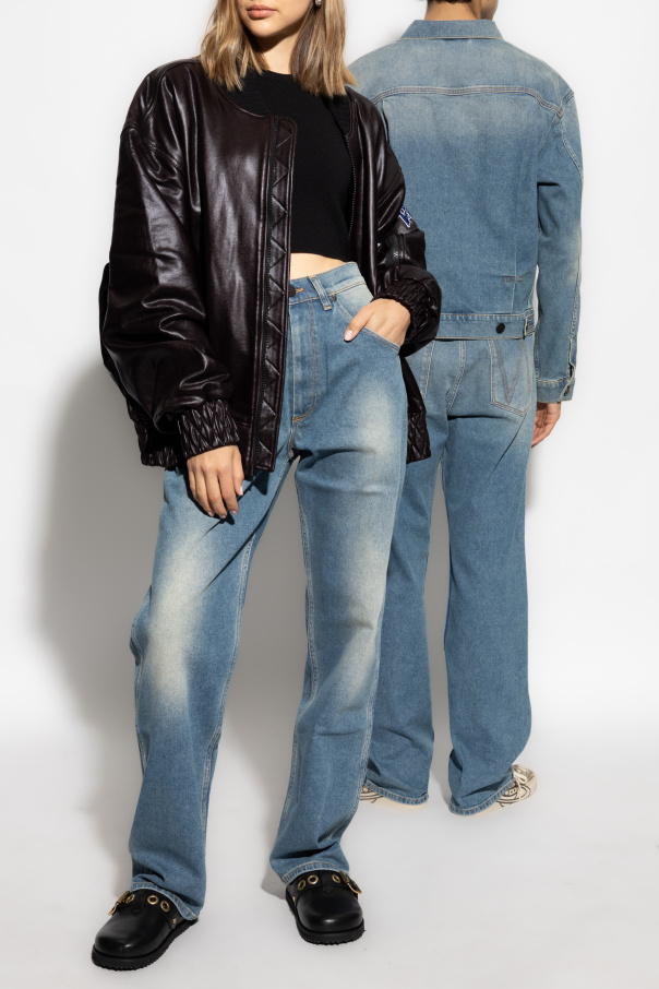 Vivienne Westwood Jeans with vintage effect