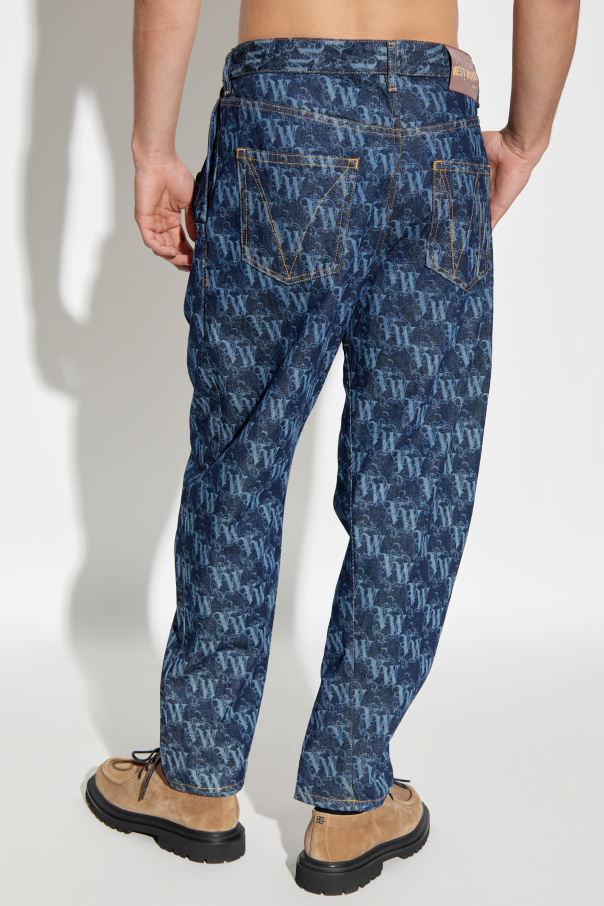 Vivienne Westwood Baggy-Jeans mit Logo