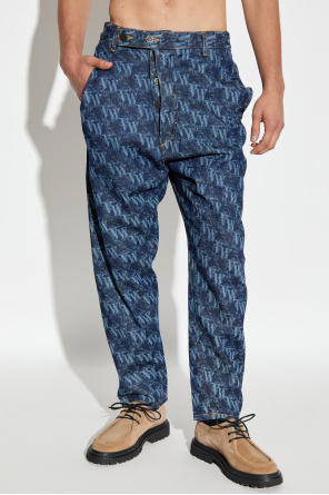 Vivienne Westwood Baggy-Jeans mit Logo