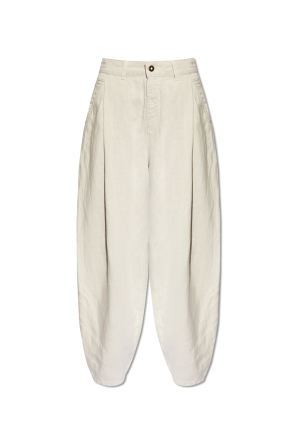 Ea7 Emporio Bianco armani logo-print beach towel