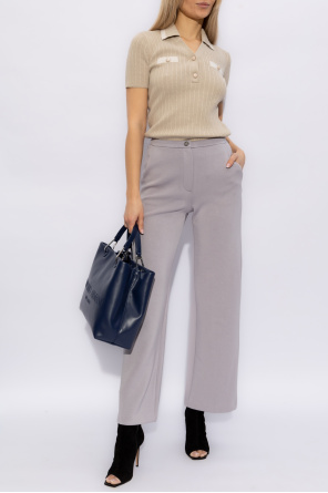 Trousers with straight legs od Emporio Rosa Armani