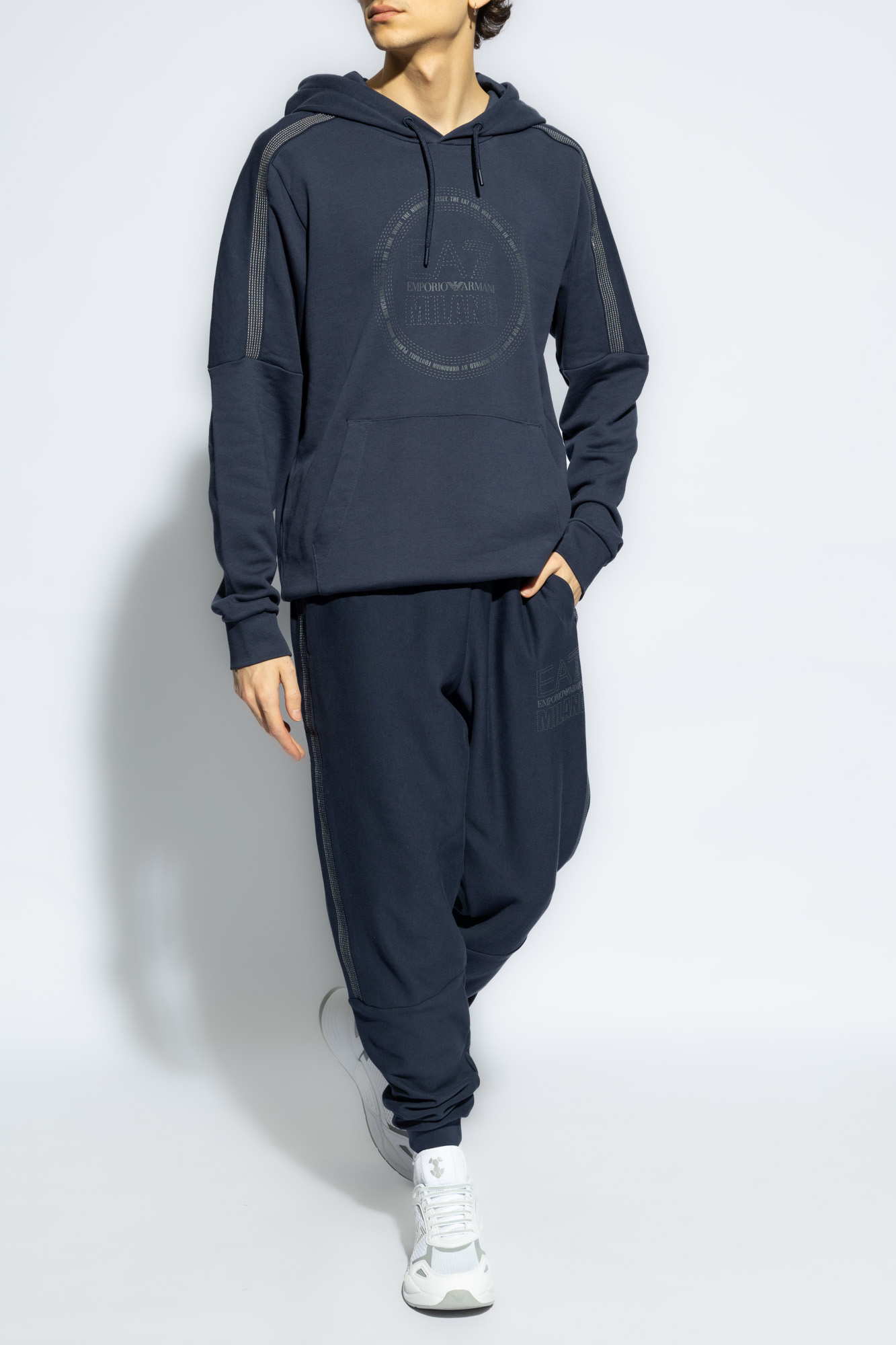 EA7 Emporio Logo armani Sweatpants with logo