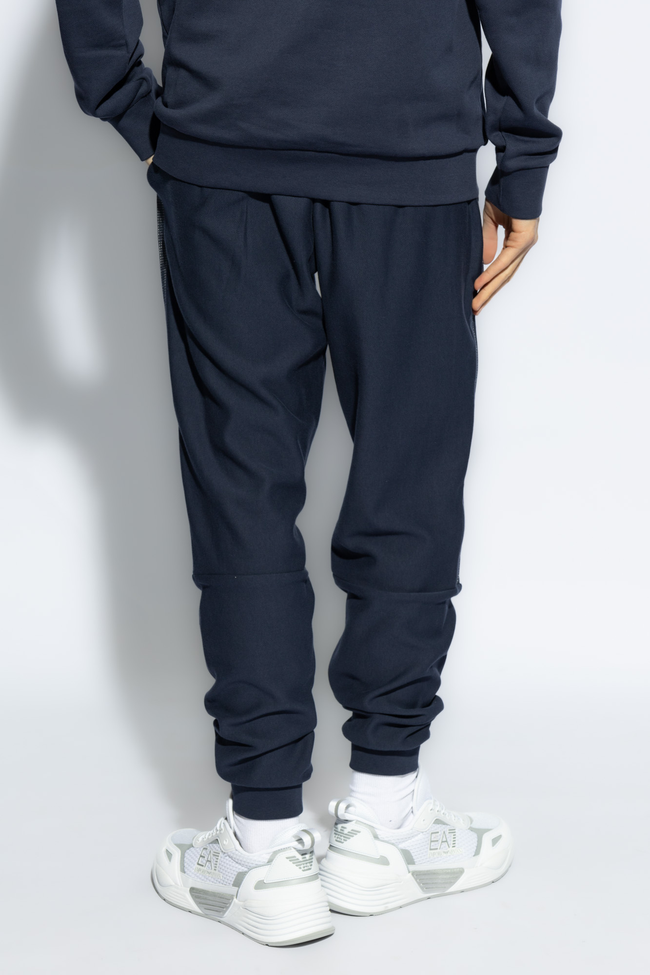 EA7 Emporio Logo armani Sweatpants with logo