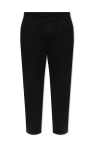 Man 's Black Organic Cotton Shorts With Logo