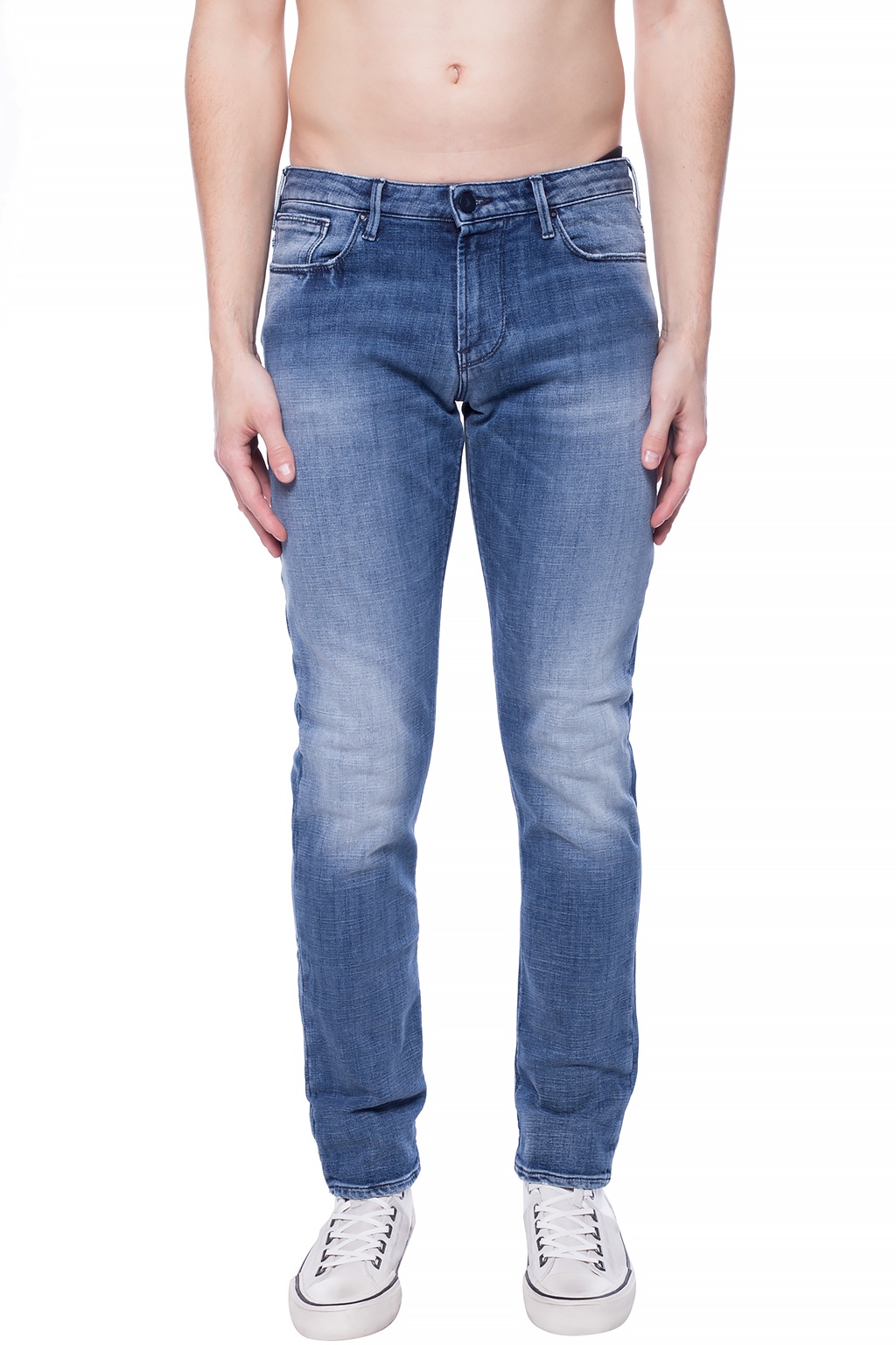 armani jeans distressed