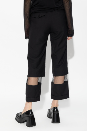 Comme des Garçons Noir Kei Ninomiya Trousers with two-layered legs
