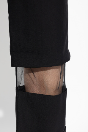 Comme des Garçons Noir Kei Ninomiya Trousers with two-layered legs