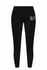 EA7 Emporio Armani BLACK Leggings with logo