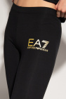 EA7 Emporio Armani BLACK Leggings with logo