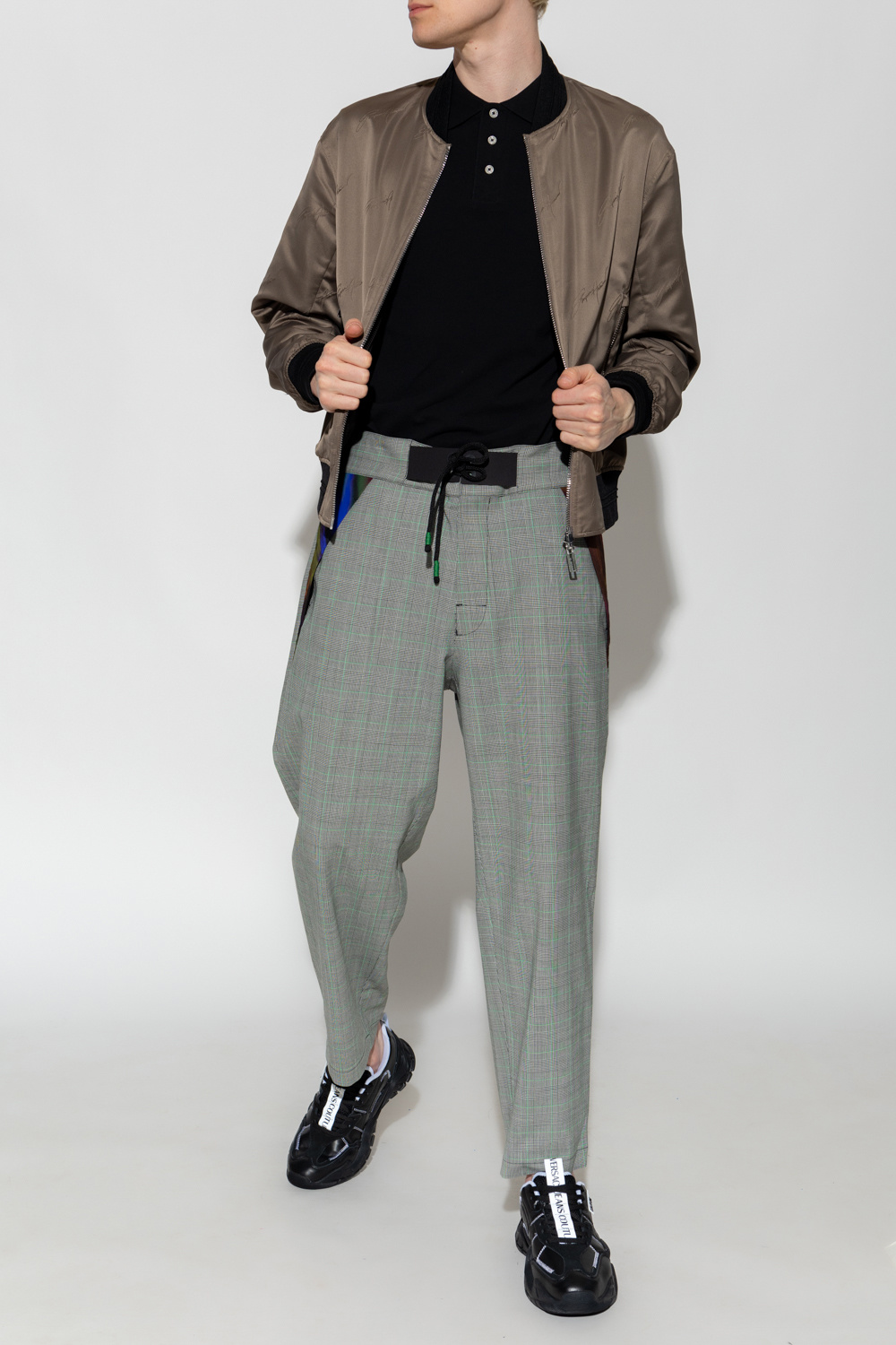 Emporio Armani Checked trousers