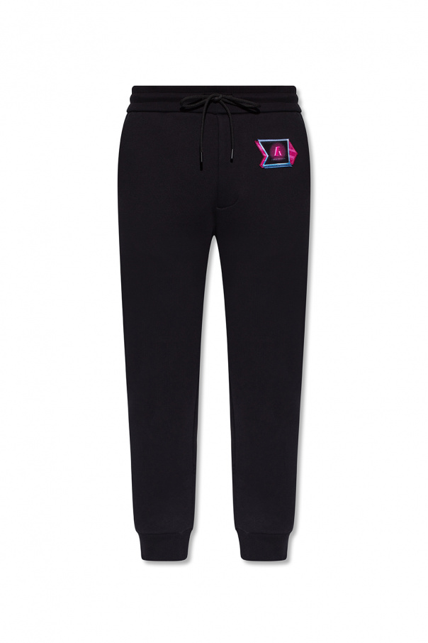 Emporio quilted armani Sweatpants ‘Racing’ collection