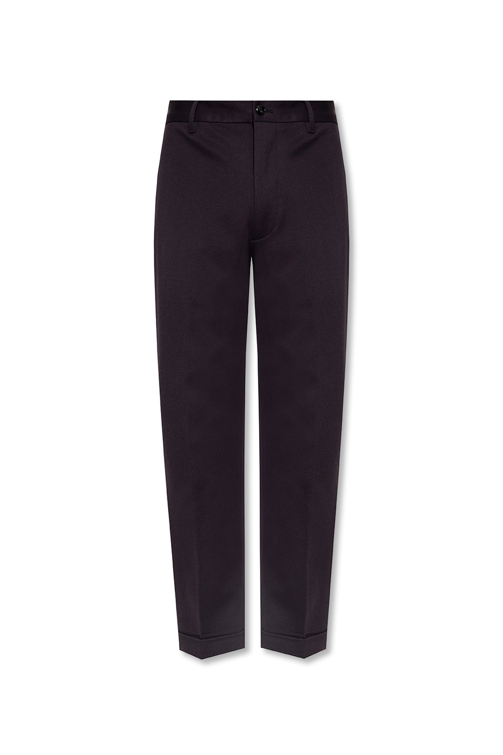 Emporio Armani Trousers with turn-up hems