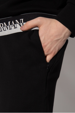 Emporio Armani Emporio Armani belt bag-print T-shirt