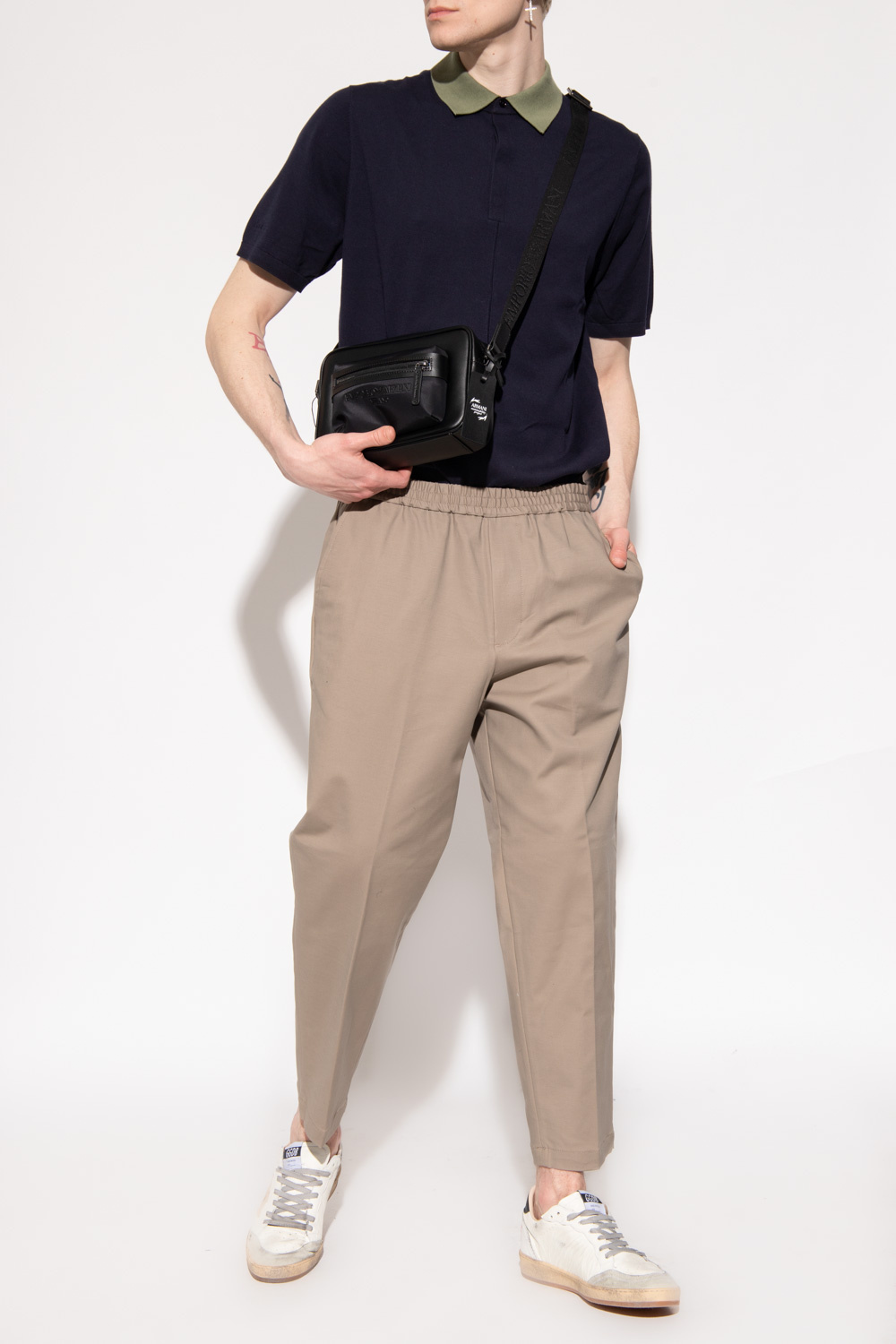 Emporio Armani Pleat-front trousers