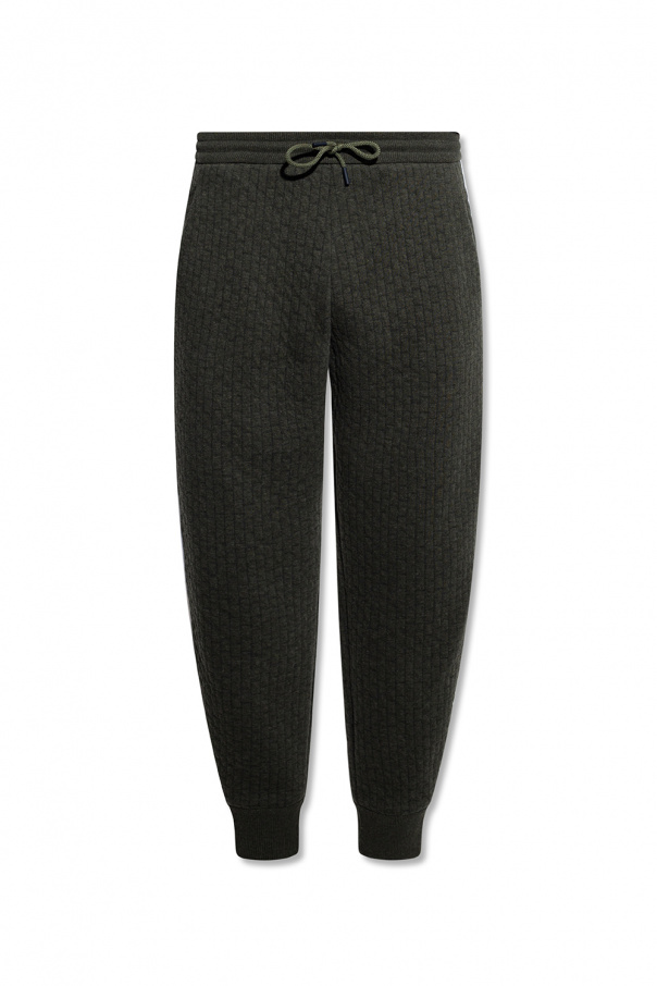 Giorgio Armani Side-stripe sweatpants