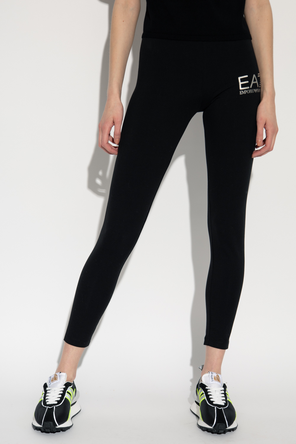 Etui pentru telefon EMPORIO ARMANI Y3H291 YFW9B 80001 Black Leggings with logo