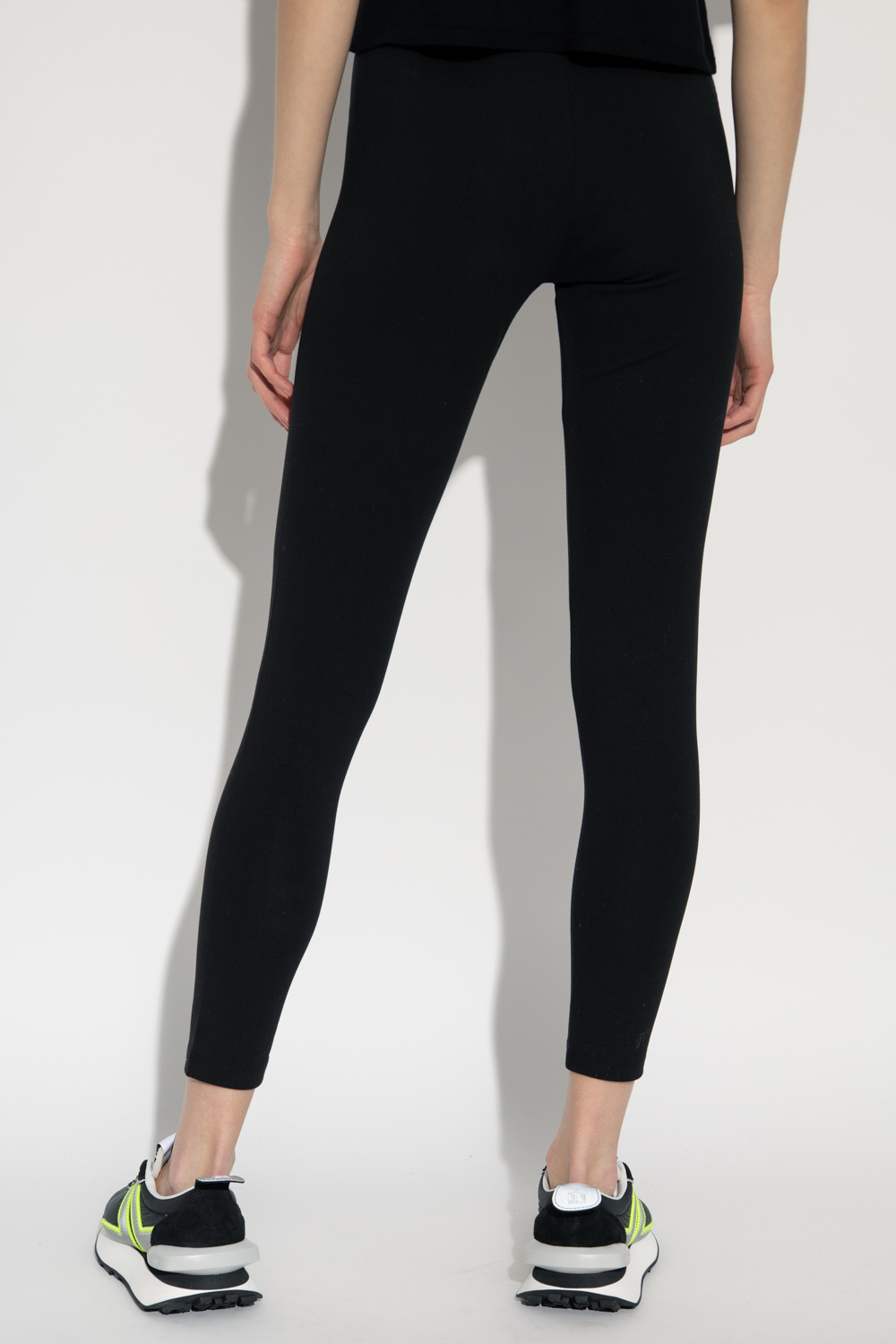 Etui pentru telefon EMPORIO ARMANI Y3H291 YFW9B 80001 Black Leggings with logo