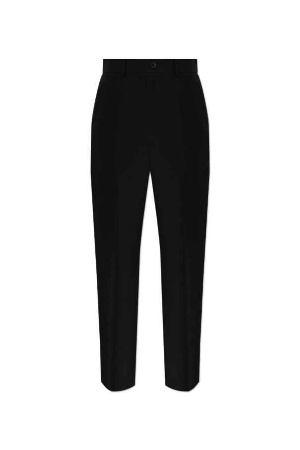 Comme des Garçons Noir Kei Ninomiya Wool trousers with crease