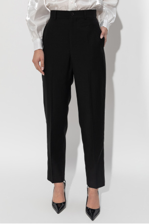 Comme des Garçons Noir Kei Ninomiya Wool trousers with crease