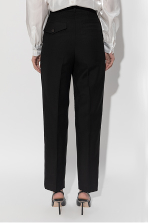 Comme des Garçons Noir Kei Ninomiya Wool trousers with crease