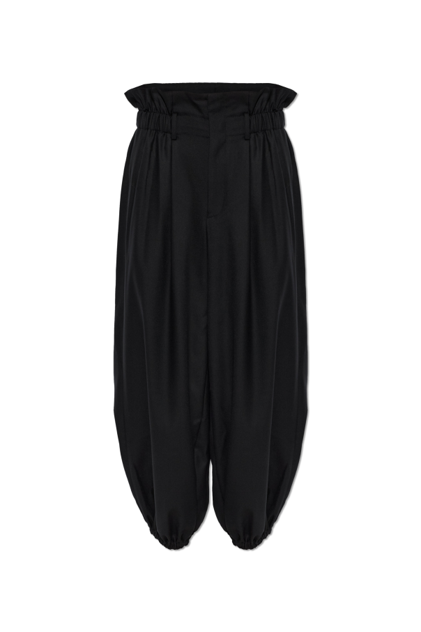 Trousers with cuffs at the legs od Comme des Garçons Noir Kei Ninomiya