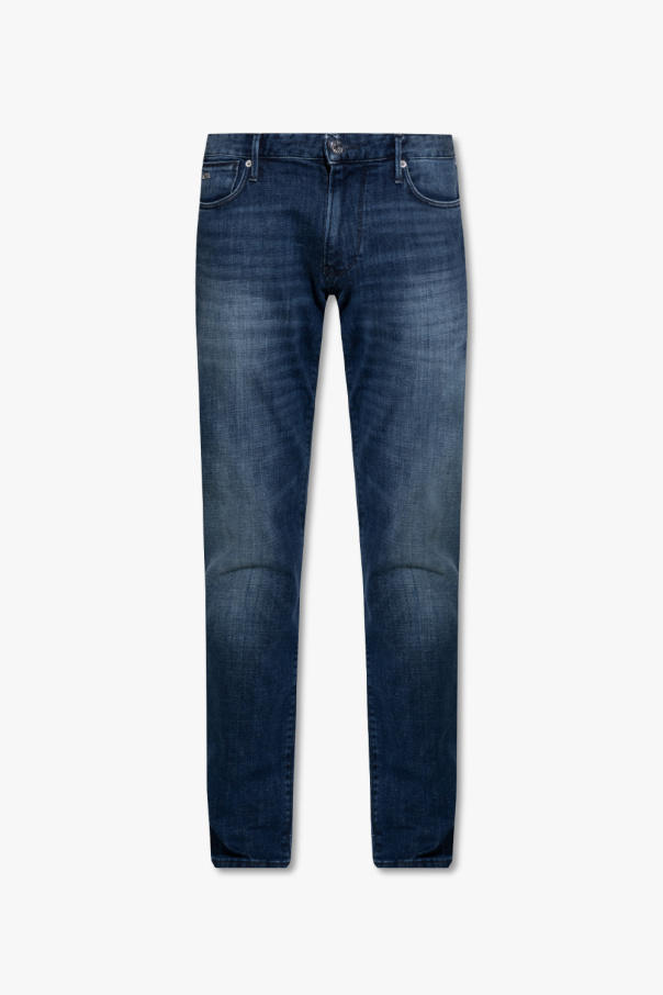 Emporio monogram Armani ‘Sustainable’ collection jeans