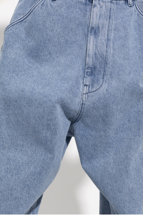 Emporio armani Schwarz Wide-legged jeans