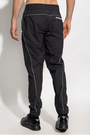 Emporio Armani Wool sports trousers