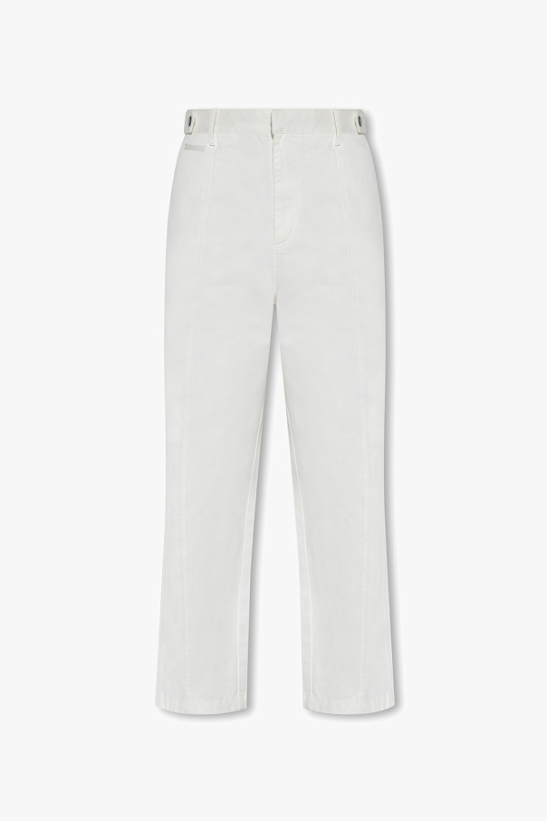 Emporio Armani Cotton chino Open trousers