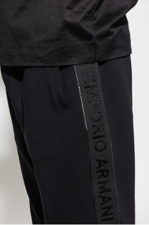 Emporio Armani Sweatpants with logo