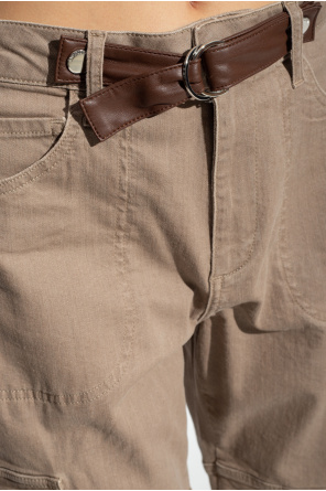 Emporio Armani Cargo crop trousers