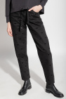 Emporio Armani Monogrammed slim-fit jeans